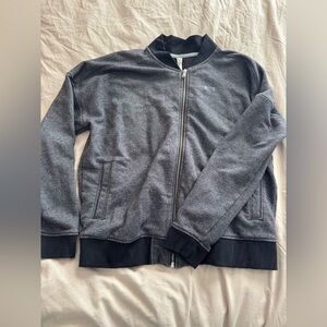 Under Armour Grey Zip Up Bomber Jacket